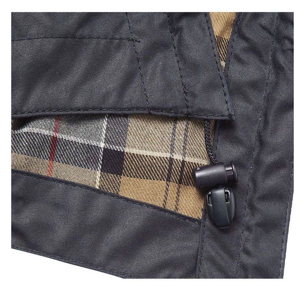 Gentleman Store - Качулка за якетата, обработени с восък Barbour - нейви -  Barbour - Якета и палта - Дрехи