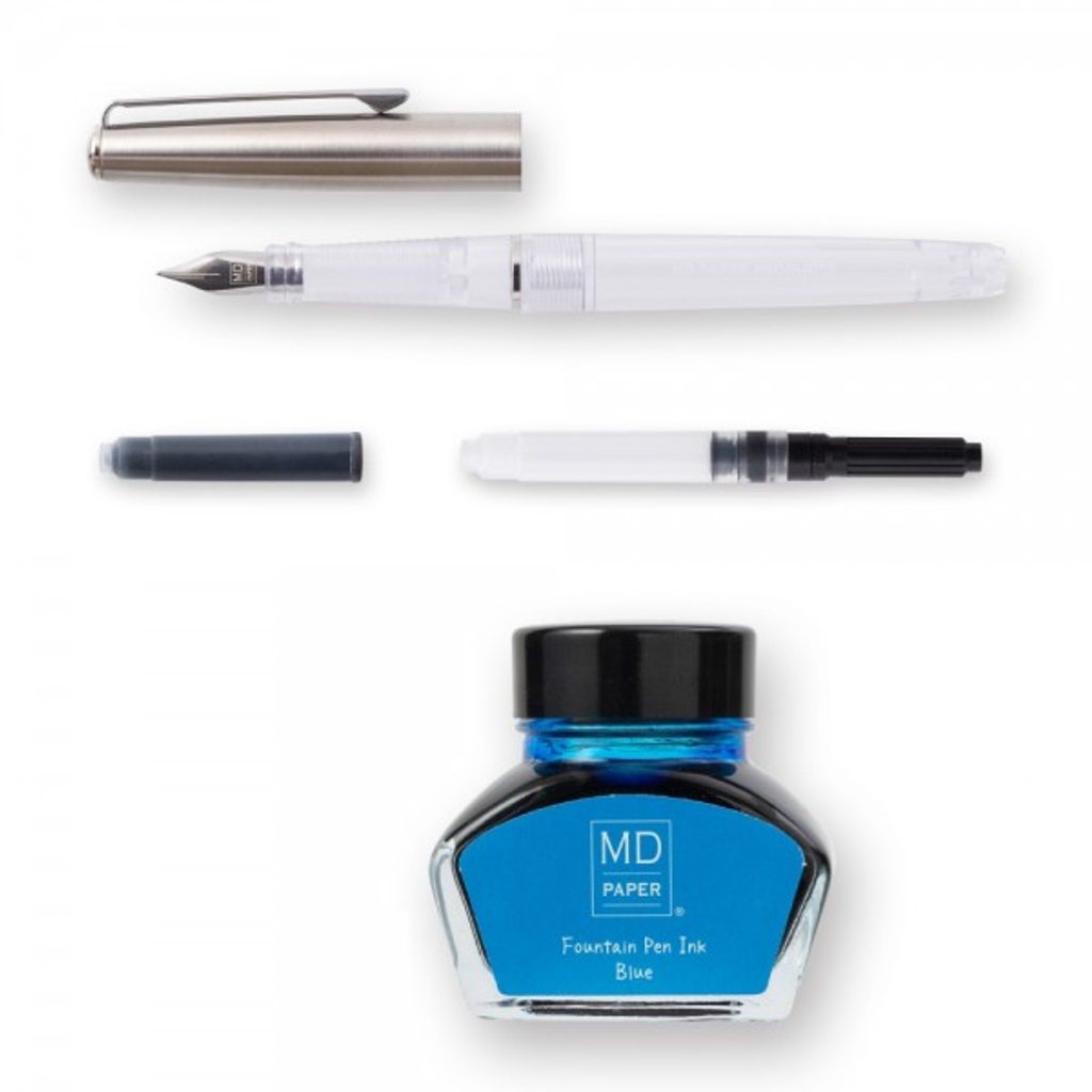 Gentleman Store - Пълнеща писалка с шишенце мастило Midori MD Fountain Pen:  70th Limited Edition - Midori - Моливи и химикалки - Kанцеларски материали,  Аксесоари