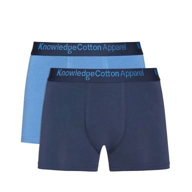 KnowledgeCotton Apparel 2-Pack Underwear — Total Eclipse