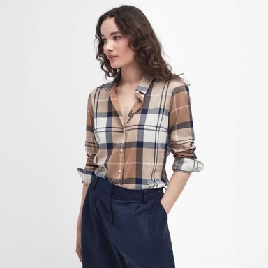 Barbour Bredon Shirt — Primrose Hessian Tartan