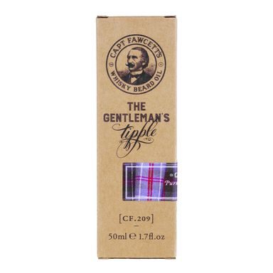 Масло за брада с аромат на уиски Cpt. Fawcett Gentleman's Tipple (10 мл) - опаковка за пътуване