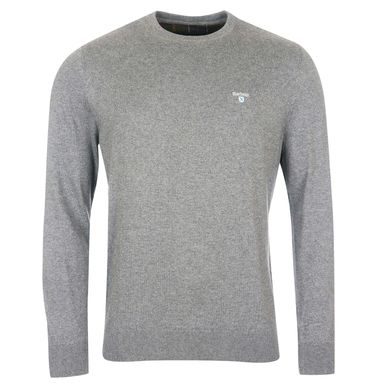 Пуловер от памук и кашмир Barbour Essential - Grey Marl