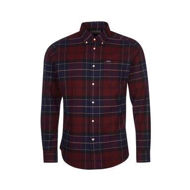 Barbour Lutsleigh Shirt — Merlot