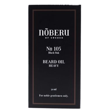 Олио за брада Noberu Heavy Black Oak (30 мл)