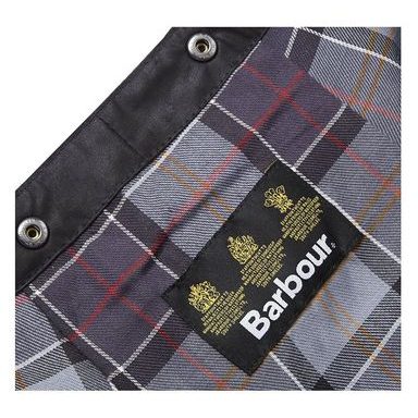 Barbour Tartan Pique Polo Shirt — Pink Clay