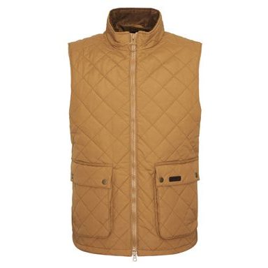 Barbour Fernwood Quilted Gilet — Camel