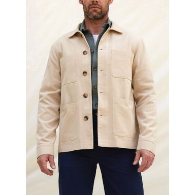 By The Oak Worker Jacket with Pockets — Rust