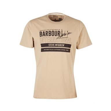 Памучна тениска Barbour International Barry Tee - Coriander