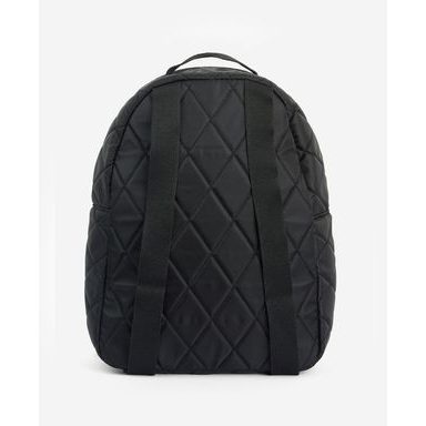 Barbour Quilted Backpack — Classic Black