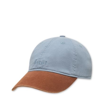 forét Hawk Washed 2-Tone Cap — Dusty Blue