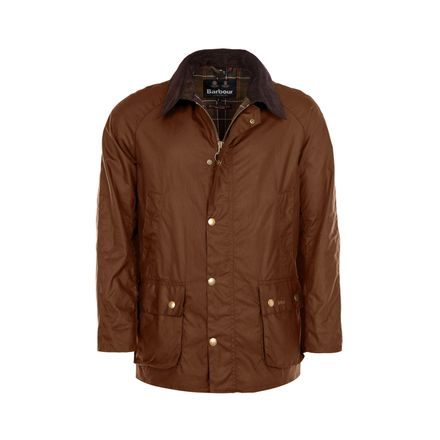 Barbour Ashby Wax Jacket — Bark