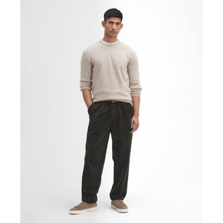 Barbour Stretch Cord Relaxed Trousers — Forest