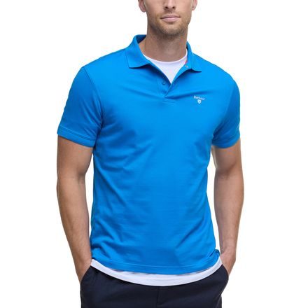 Barbour Active Tailored Fit Polo Shirt — Sports Blue