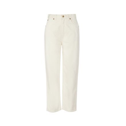 Barbour Westbury Barrel Leg Jeans — Ecru