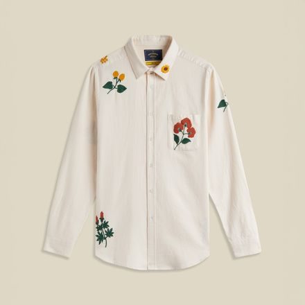 Portuguese Flannel Embroidery Flannel Shirt