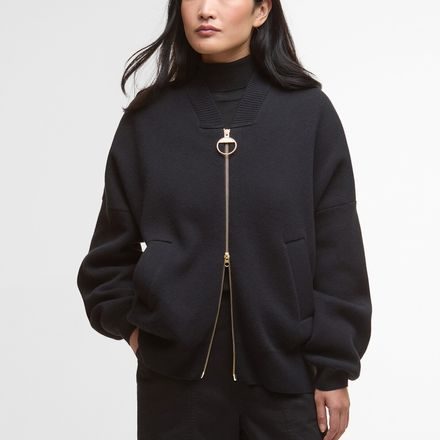 Barbour Milda Knitted Bomber Jacket