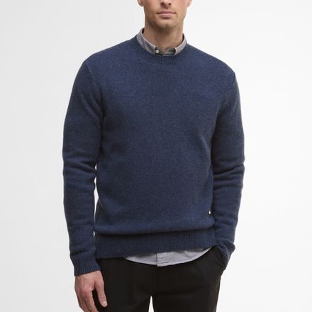 Barbour Covent Crew Neck Jumper — Navy Marl