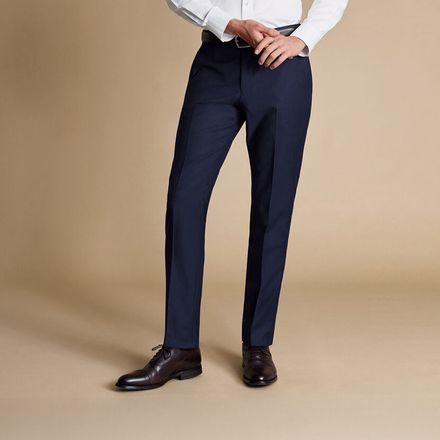 Charles Tyrwhitt Italian Flannel Suit Trousers