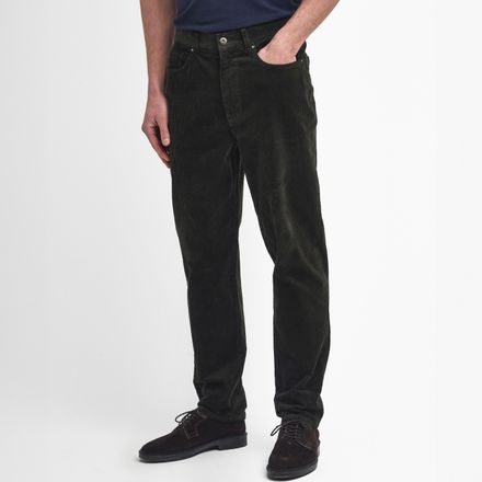 Barbour Stretch Cord Regular Trousers — Forest