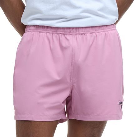 Barbour Ultra Light Swim Short — True Pink