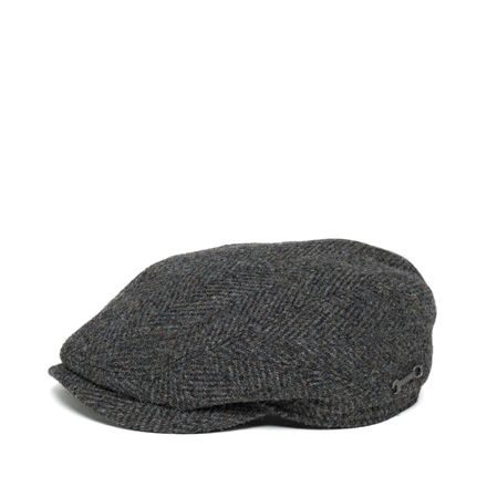 Stetson Driver Cap Herringbone Harris Tweed Garage Theme