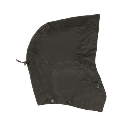 Barbour Wax Storm Hood — Olive