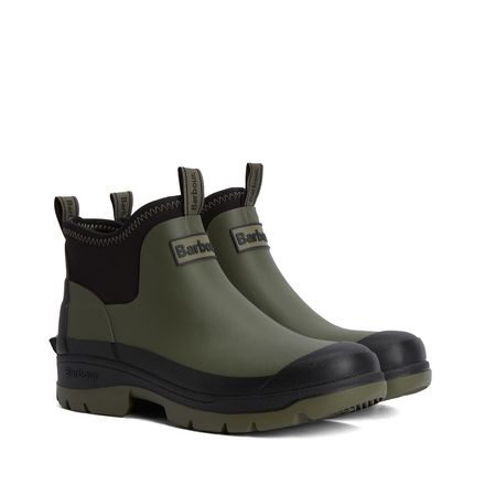 Barbour Ridge Wellingtons — Uniform Green