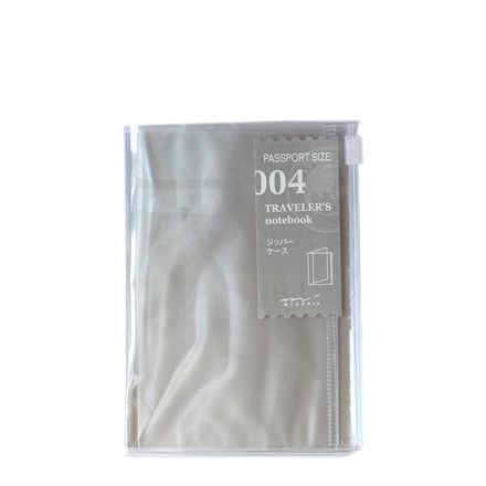 TRAVELER'S 004 — Zipper Case (Passport)