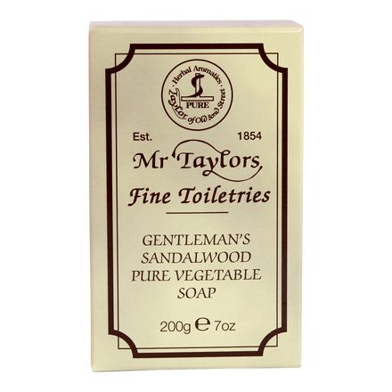 Taylor of Old Bond Street — Sandalwood Pure Vegetable Soap (200 g)