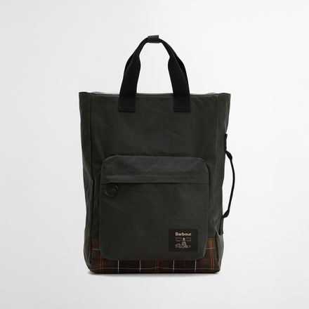 Barbour Field Wax Backpack — Sage