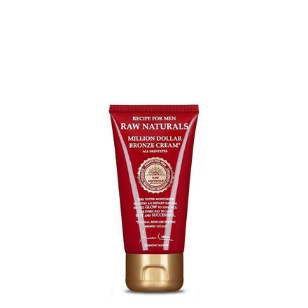 Тониращ хидратиращ крем за лице Recipe for Men Raw Naturals Million Dollar Bronze Cream (75 мл)