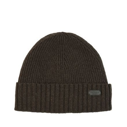 Barbour Carlton Beanie — Mid Brown