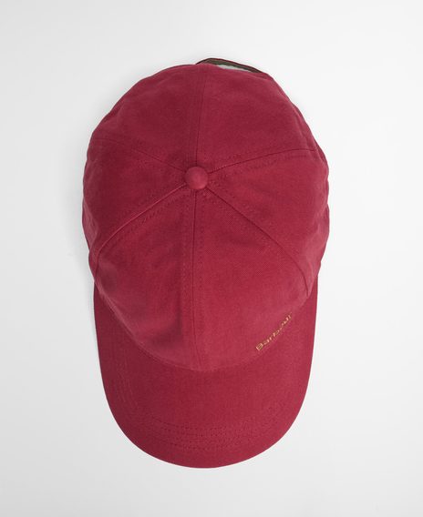 Barbour Milburn Cap — Biking Red