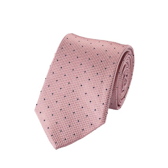 Charles Tyrwhitt Spot Silk Tie — Pink/Navy