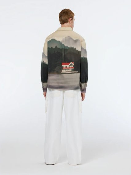 Scotch & Soda — Relaxed Fit Printed Twill Overshirt
