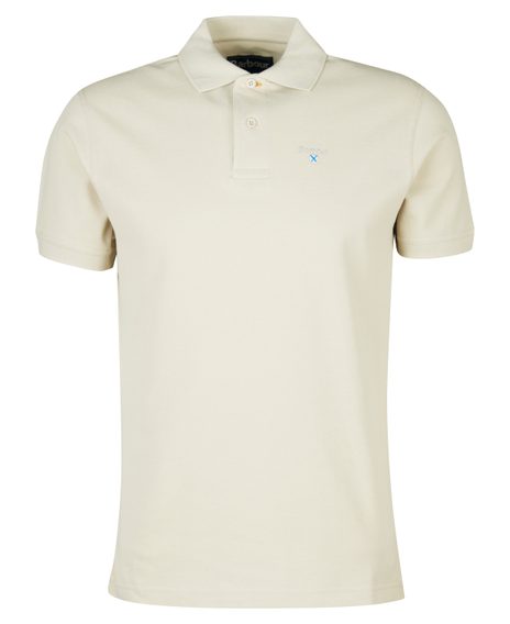 Barbour Sports Polo Shirt — Off-White