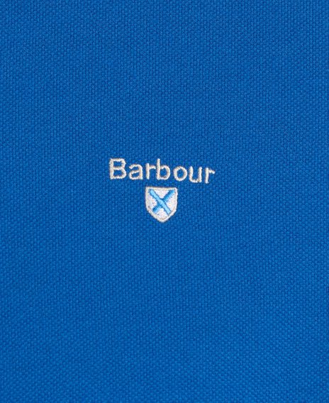 Barbour Sports Polo Shirt — Monaco Blue