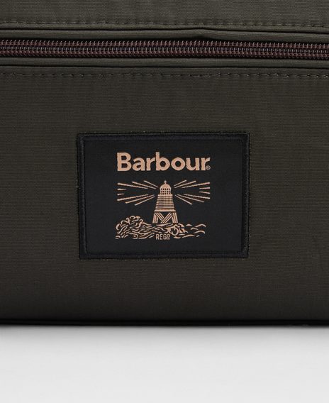 Barbour Waxed Washbag