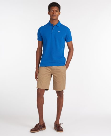 Barbour Sports Polo Shirt — Monaco Blue