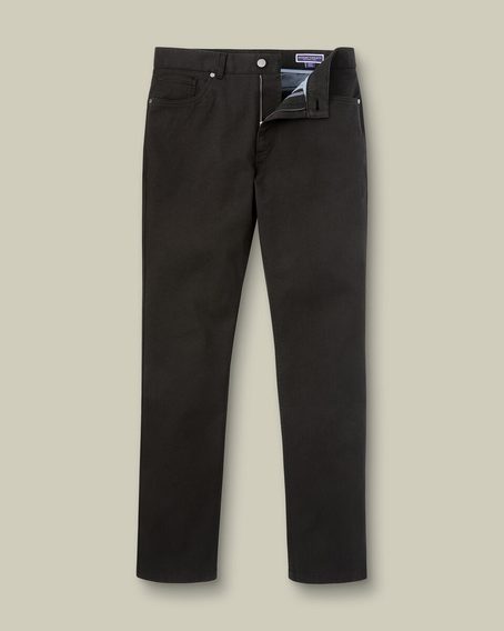 Charles Tyrwhitt 5 Pocket Jeans — Black