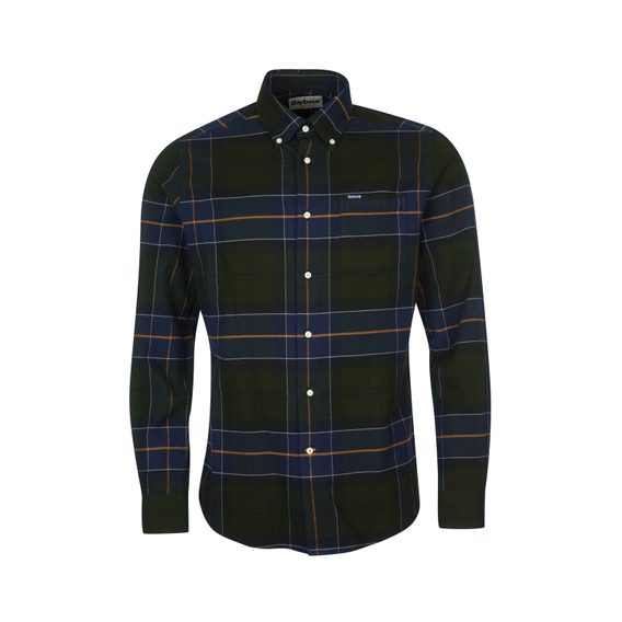 Barbour Lutsleigh Shirt — Forest