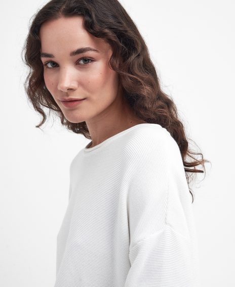 Barbour Marine Knitted Jumper — Cloud