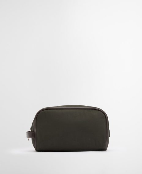 Barbour Waxed Washbag