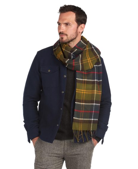 Barbour Yaxley Tartan Scarf — Classic Tartan