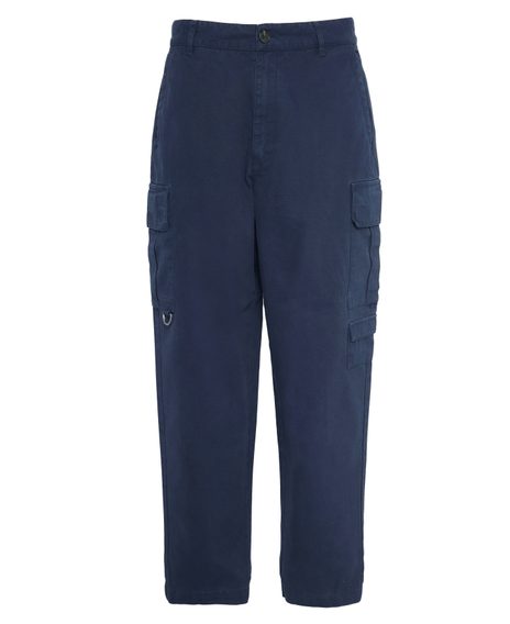 Barbour Deepdale Relaxed Cargo Trousers — Classic Navy