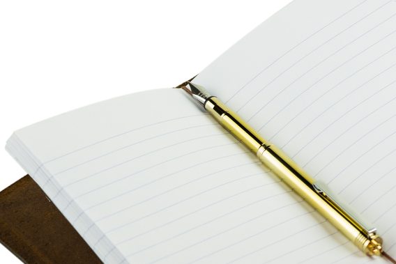 TRAVELER'S — Brass Fountain Pen