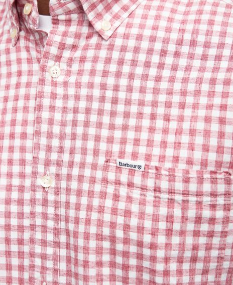 Barbour Kanehill Tailored Shirt — Classic Pink