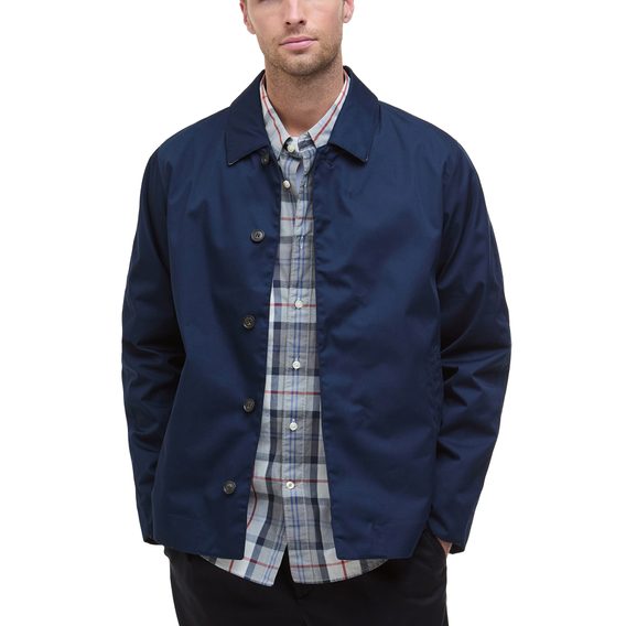 Barbour Short Rokig Waterproof Jacket — Navy