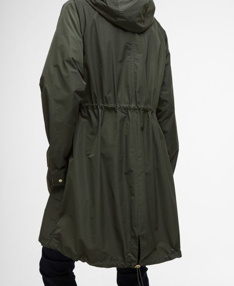 Barbour Una Showerproof Jacket — Olive