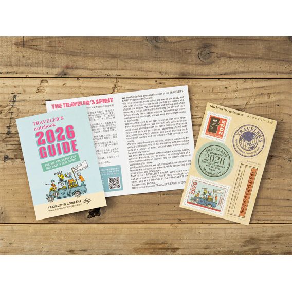 TRAVELER'S notebook — Refill 2026 Weekly (Passport)